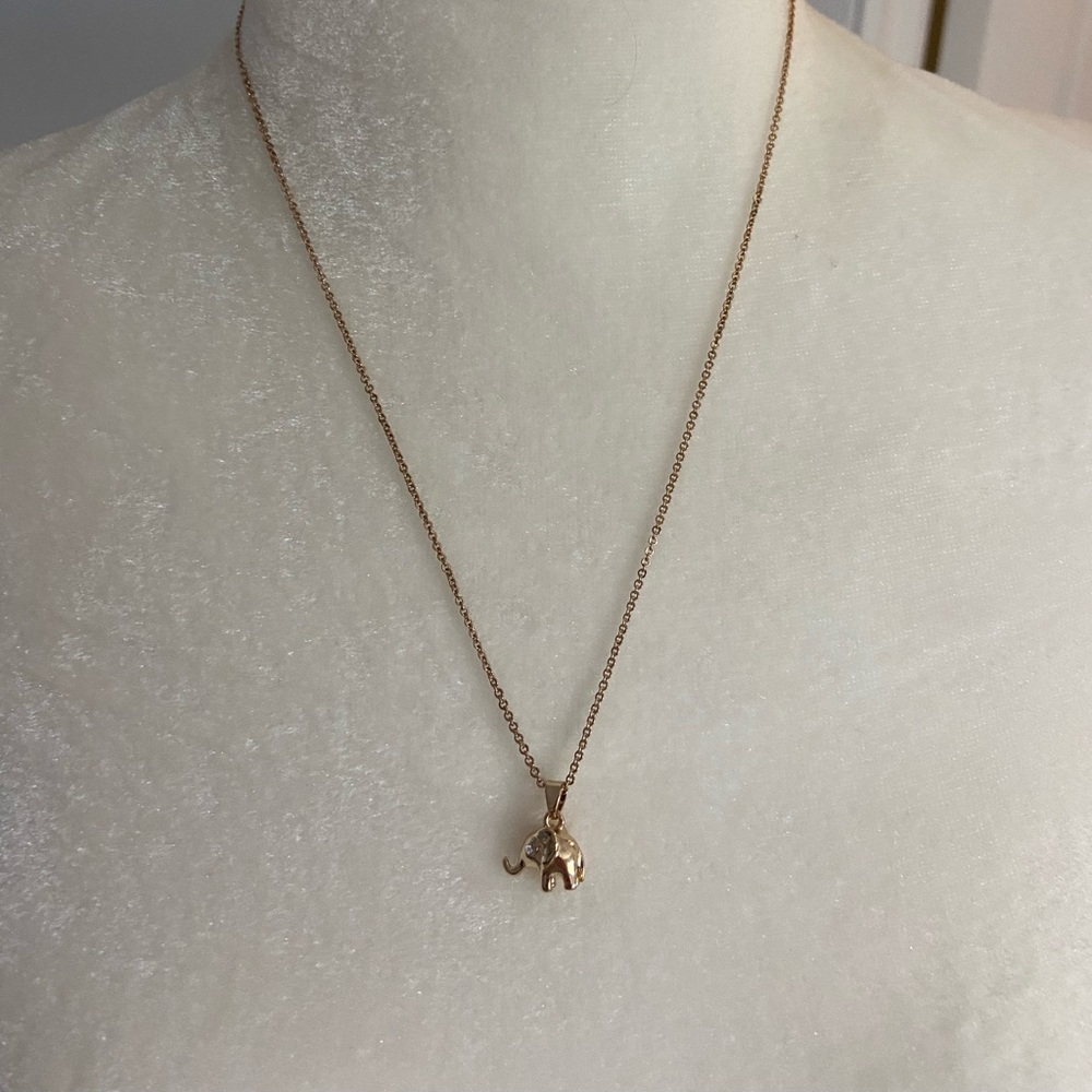 Lilly Pulitzer elephant necklace
